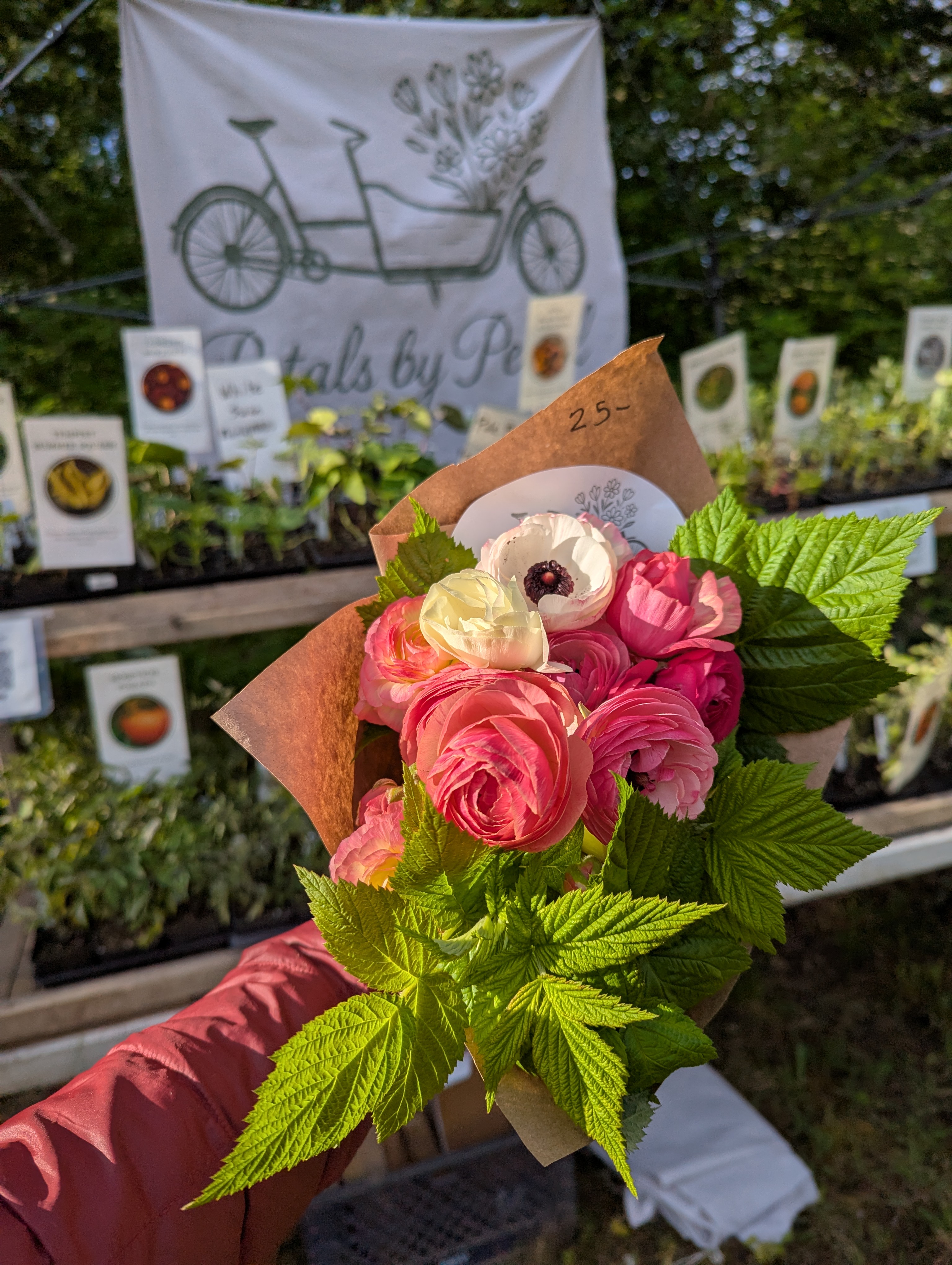 Stop by and pick up a bouquet!